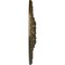 Ekena Millwork Vaduz Ceiling Medallion (Fits Canopies up to 3 1/2"), 23 1/2"OD x 3 1/2"ID x 2 1/8"P, Brass CM23VABRS - alternate 2